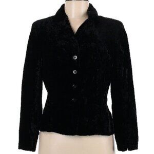 Black Velvet Jacket, Jones New York 8p petite